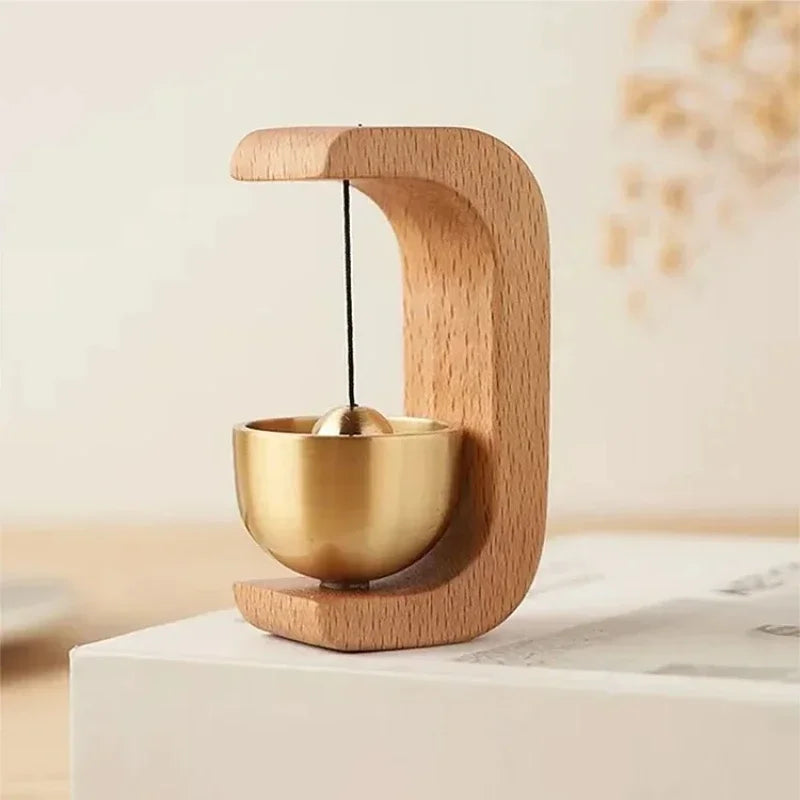 1pc Simple Doorbell Wind Chime Holiday Gift Decoration Car Hanging Home Desktop Ornaments